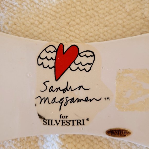 Sandra Magsamen For Silvestri Ceramic Bone My Dog Is Not Spoiled Cute Hanger - Picture 2 of 2